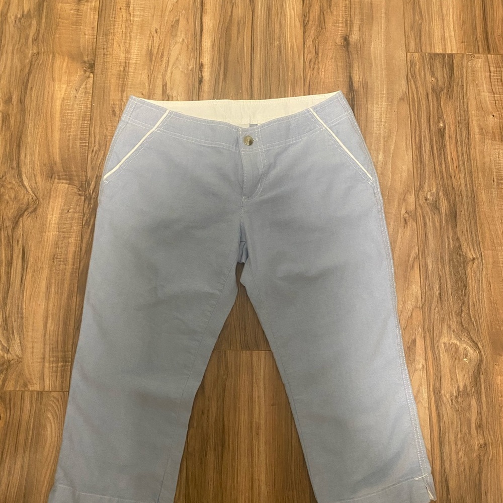 Columbia Women’s PFG Light Blue Cotton Fishing Pants